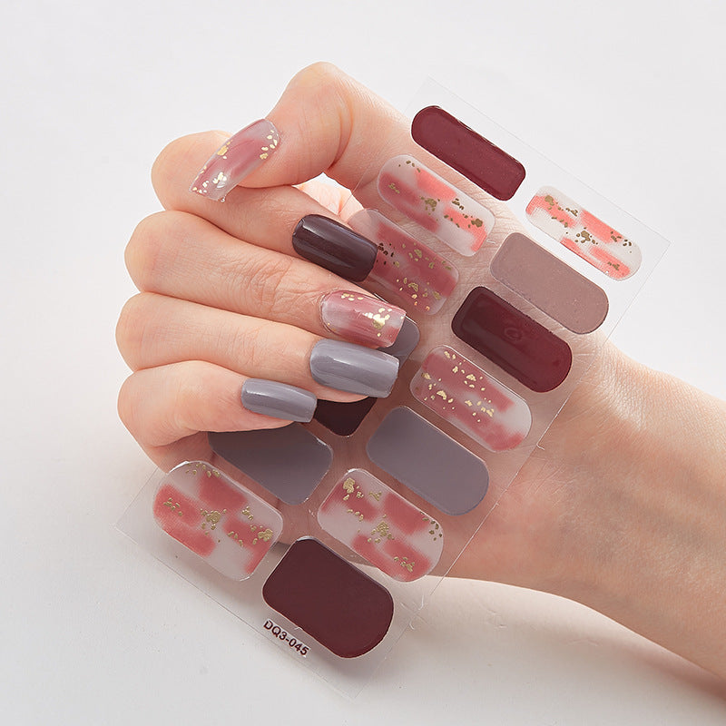 Butterfly Laser Nail Stickers for Chic Nail Styling-4