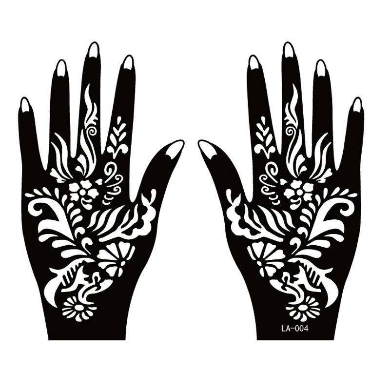 Henna Stencil Temporary-2